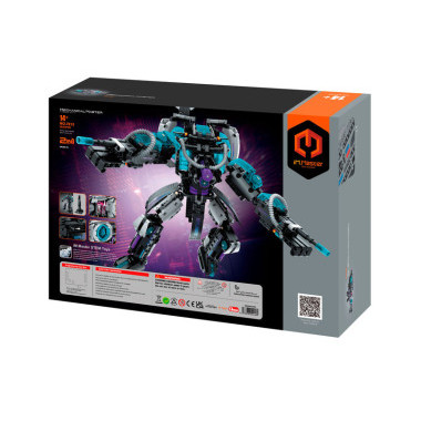 Конструктор iM.Master STEM 7813 Трансформер 2в1 (робот и космический бластер с пулями и мишенью), 2531 дет.