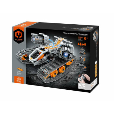 (КИЗ) Конструктор iM.Master STEM 8051 Трансформер 4в1 на радиоуправлении (вездеход, трюковая машина, робот, снегоход), 604 дет., 35x27x7 см