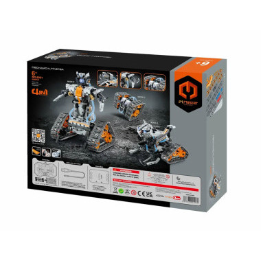 (КИЗ) Конструктор iM.Master STEM 8051 Трансформер 4в1 на радиоуправлении (вездеход, трюковая машина, робот, снегоход), 604 дет., 35x27x7 см