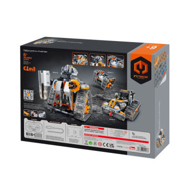 (КИЗ) Конструктор iM.Master STEM 8052 Трансформер 4в1 на радиоуправлении (робот, танк, трюковая машина, вездеход), 552 дет., 35x27x7 см