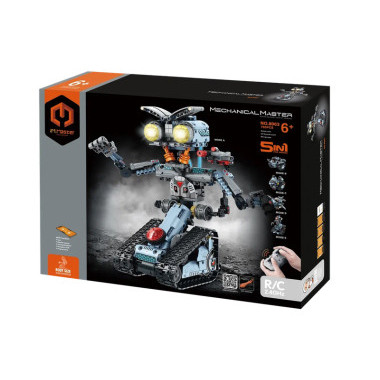 Конструктор iM.Master STEM 8063 Трансформер 5в1 на радиоуправлении с функцией подачи пара, 755 дет., 35X27X7