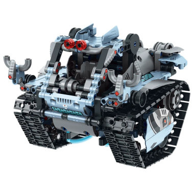 Конструктор iM.Master STEM 8063 Трансформер 5в1 на радиоуправлении с функцией подачи пара, 755 дет., 35X27X7