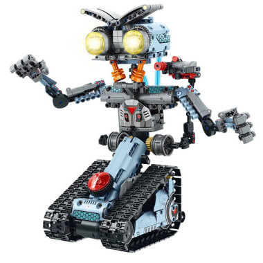 Конструктор iM.Master STEM 8063 Трансформер 5в1 на радиоуправлении с функцией подачи пара, 755 дет., 35X27X7