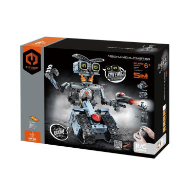 Конструктор iM.Master STEM 8062 Трансформер 5в1 на радиоуправлении с функцией подачи пара, 685 дет., 35X27X7