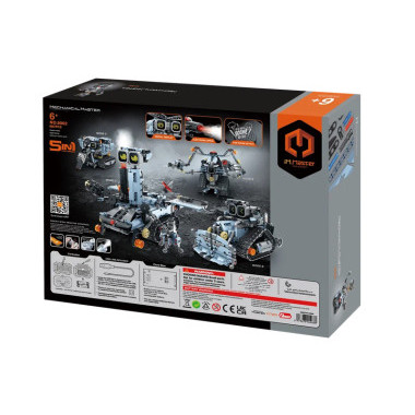 Конструктор iM.Master STEM 8062 Трансформер 5в1 на радиоуправлении с функцией подачи пара, 685 дет., 35X27X7