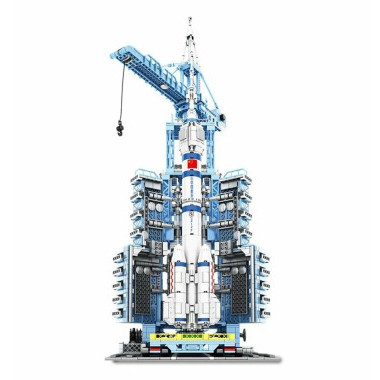 Конструктор Sembo 203308 Космический стартовый комплекс с кораблем Чанчжэн-2F, 2221 дет., в коробке 67х48х13 см