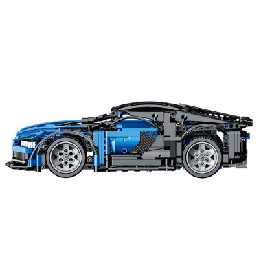 (КИЗ) Конструктор Mork 023001-1 Гоночная машинка Bugatti 1:14, 1225 дет.