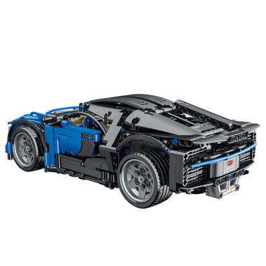 (КИЗ) Конструктор Mork 023001-1 Гоночная машинка Bugatti 1:14, 1225 дет.