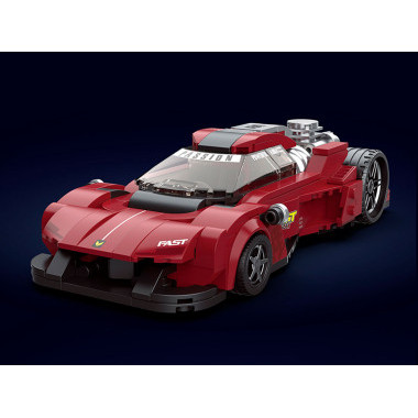 Конструктор Brick Cool KC021 Спортивная машинка Souped-Up Cool Car Red Shadow 1:24, 311 дет., 29.7х18.9х8
