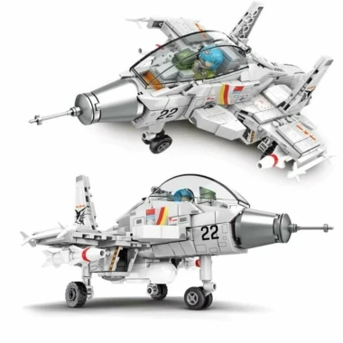 (КИЗ) Конструктор Sembo 202037 Военный истребитель 22, 366 дет., 37.8х6.8х26см