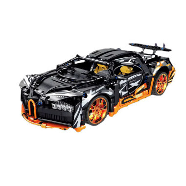 (КИЗ) Конструктор GBL KY1090 Спортивная машина Bugatti Supercar Flame Mecha 1311 дет., 62x42x9