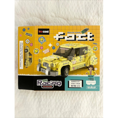 Конструктор Decool 22008 Машинка Техника Creator Fiat, 296 дет.