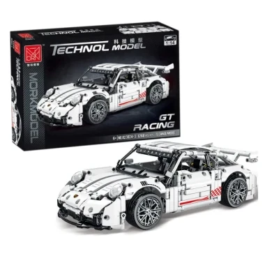 (КИЗ) Конструктор MORK 023024-3 Спортивная машина Porsche 911 GT, 1268 деталей