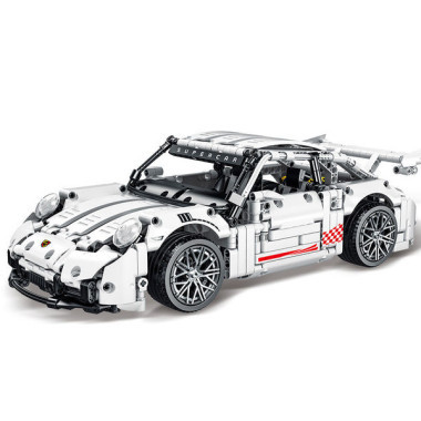 (КИЗ) Конструктор MORK 023024-3 Спортивная машина Porsche 911 GT, 1268 деталей