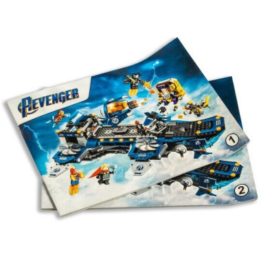 Конструктор Bela 11559 Super Heroes Мстители Геликарриер, 1286 дет., в коробке 50х39х10 см