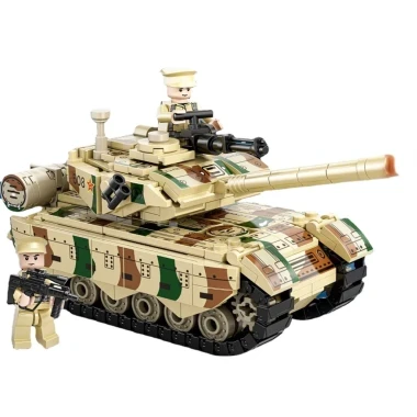Конструктор BBlock XJ-839F Основной боевой танк 96-го типа, 547 дет., 48х30х7