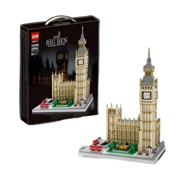 (КИЗ) Конструктор QS08 32086 Англия Биг-Бен, 4500 дет., 52 x 40 x 8 см