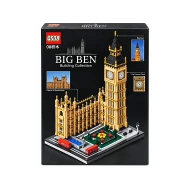 (КИЗ) Конструктор QS08 32086 Англия Биг-Бен, 4500 дет., 52 x 40 x 8 см