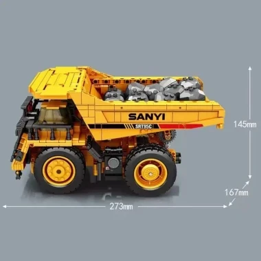 Конструктор SEMBO 712040 Sany Машина строительная Самосвал, 349 дет.