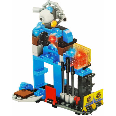 Конструктор LB LB4101 Сити Береговая охрана с катером, 388 дет., 47.5x32x7 см