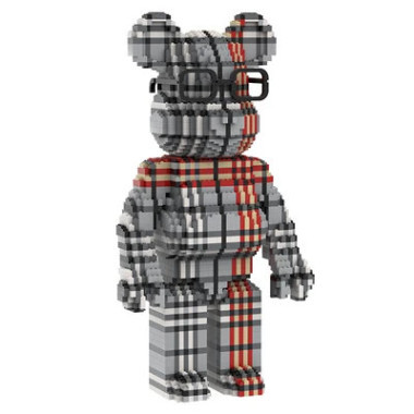 Конструктор 3D Bblock 10965 Tiny Bear Мишка в очках с потайным ящиком и с подсветкой, 4322 дет., 30х45х25