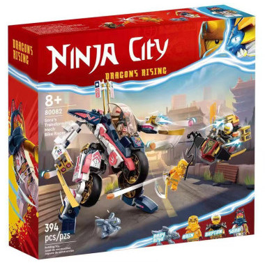 Конструктор Lepin 11092 Ниндзяго Байк-трансформер Соры, 384 дет.