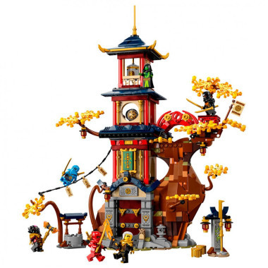 Конструктор Lepin 70085 Ниндзяго Храм энергетических ядер дракона, 1049 дет.