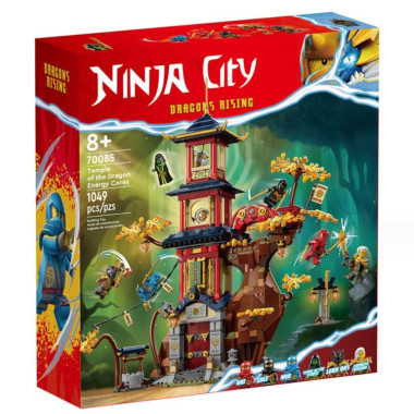 Конструктор Lepin 70085 Ниндзяго Храм энергетических ядер дракона, 1049 дет.