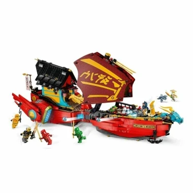 Kонструктор Lepin 70087 Ниндзяго Летающий корабль-дирижабль Дар судьбы, 1749 дет.
