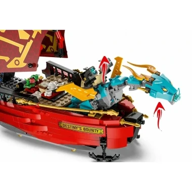 Kонструктор Lepin 70087 Ниндзяго Летающий корабль-дирижабль Дар судьбы, 1749 дет.