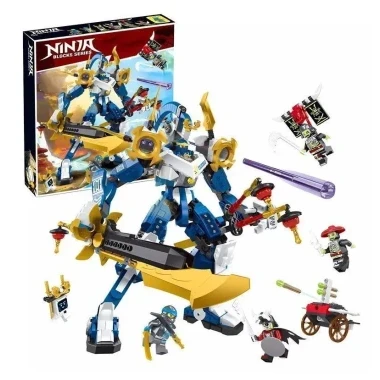 Конструктор Lepin 7105 Ниндзяго Механический титан Джея, 794 дет.