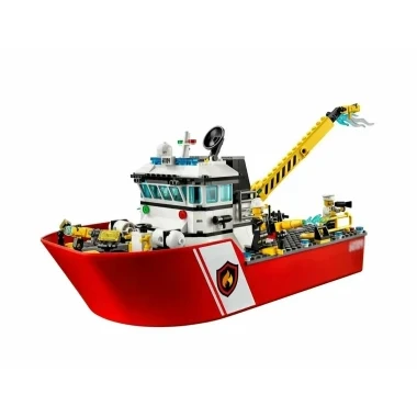 Конструктор Lepin 66116 Сити Пожарный катер, 412 дет.