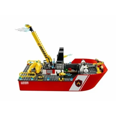Конструктор Lepin 66116 Сити Пожарный катер, 412 дет.