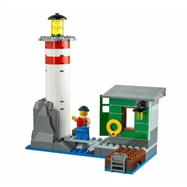 Конструктор Lepin 66116 Сити Пожарный катер, 412 дет.