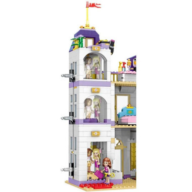 Конструктор Lepin 3040 Френдс Гранд-отель, 1552 дет., 62x42x10 см