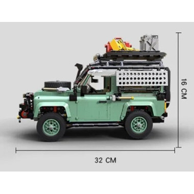 Конструктор LEPIN E0090-2 Машина внедорожник Land Rover Classic Defender 90, 2336 дет.