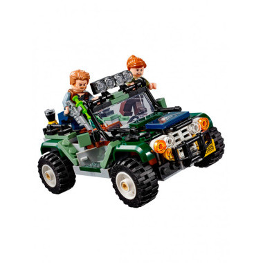 (КИЗ) Конструктор Lepin 11335 Динозавры Поединок с бариониксом: охота за сокровищами, 458 дет., 41х28х7 см