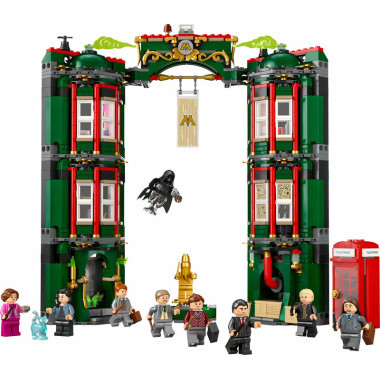 (КИЗ) Конструктор Lepin 6403 Гарри Поттер Министерство магии, 990 дет., 7х38х48 см