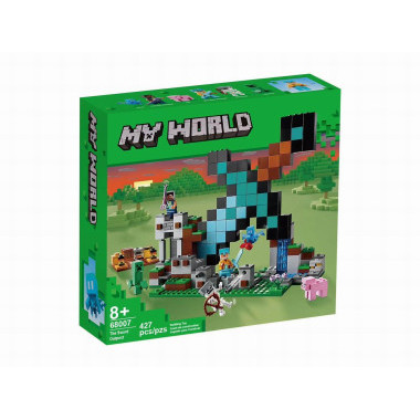 Конструктор Lepin 68007 Майнкрафт Застава меча, 427 дет.