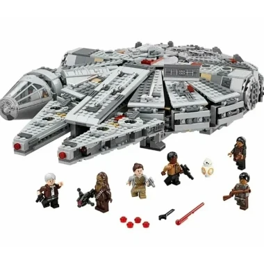 Конструктор Lepin 77004 Звездные войны Сокол Тысячелетия, 1467 дет.