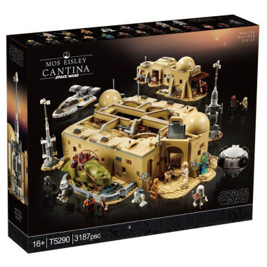 Конструктор Lepin T5290 Звездные воины Кантина Мос-Эйсли, 3187 дет.