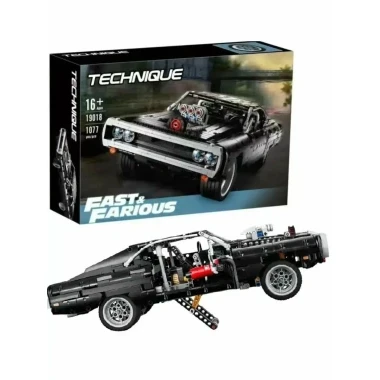 Конструктор Lepin 2338/19018 Машина Dodge Charger Доминика Торетто, 1077 дет.