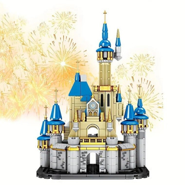 Конструктор KAZI 98725 Замок Дисней, 513 деталей, 47х35х7 см