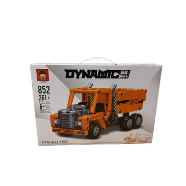Конструктор Dynamic 852 Строительная техника  Самосвал, 261 дет.