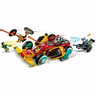 (КИЗ) Конструктор Bela 11575 Monkey Реактивный родстер Манки Кида, 689 дет., 53х30.5х7 см