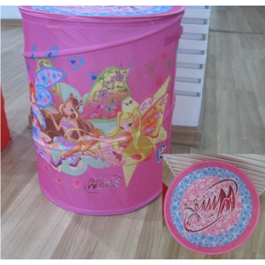 Корзины для игрушек с мульт героями Winx размер 45-60 см