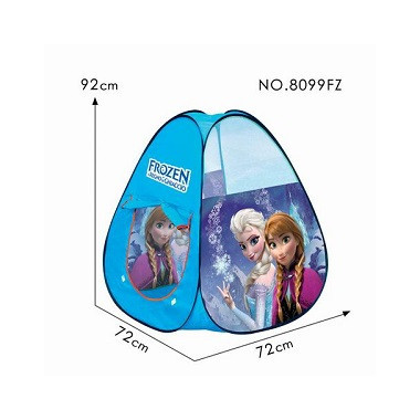 Палатка детская "Холодное сердце" в сумке размер 92х72х72 см
