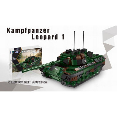 Конструктор XingBao "Танк Leopard 1" 1145 дет. в коробке 54х8х39 см