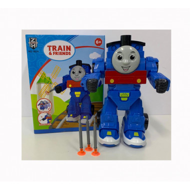 Робот Train с пулями присосками в коробке
