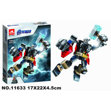 Конструктор 11633 Super Heroes "Тор робот" 145 дет. в кор. 17х22х4.5см